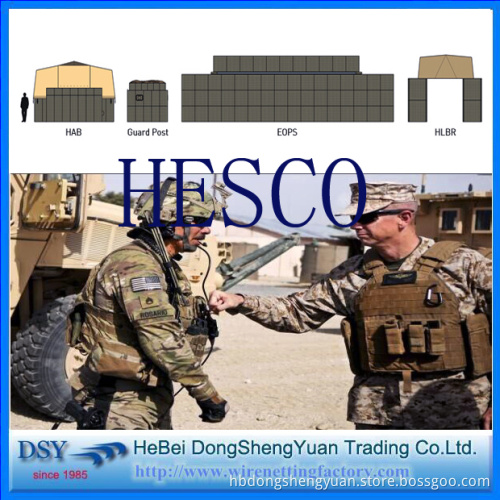 2016 New Style Army Using High Quality Hesco Barrier for sale